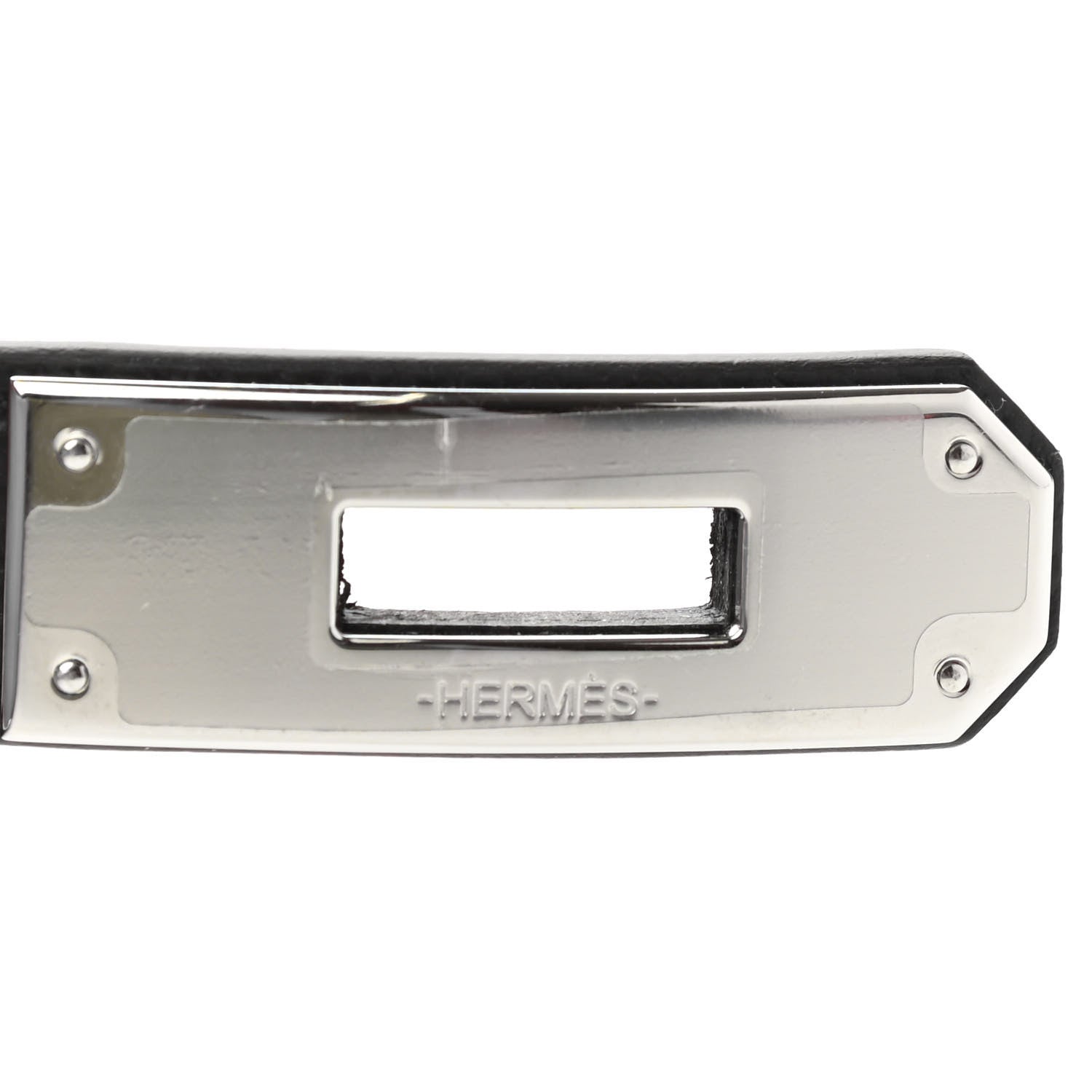Hermes Epsom Kelly Belt Black 5 of 7
