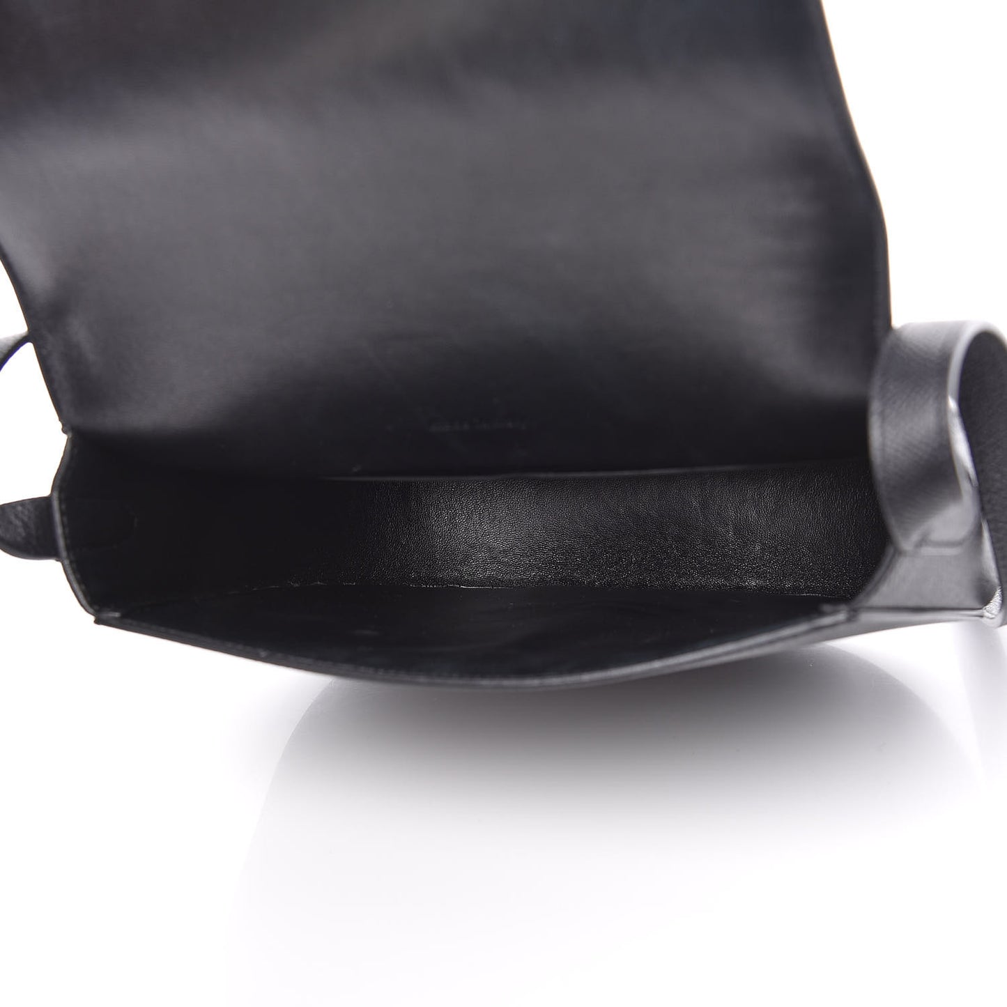 Grained Calfskin Compact Trotteur Black