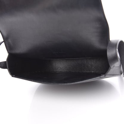 Celine Grained Calfskin Compact Trotteur Black 5 of 9