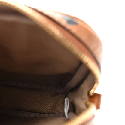 MCM Visetos Camera Crossbody Bag Cognac 5 of 9