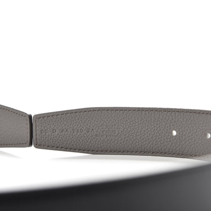 Hermes Swift Togo 32mm Belt Strap 85 Black Etain 3 of 5