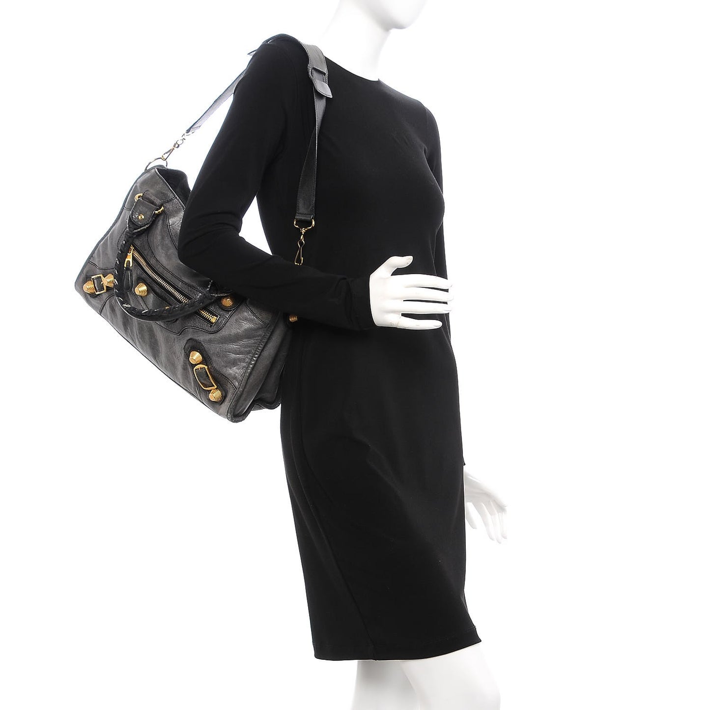 Agneau Giant 21 Gold Hardware City Anthracite
