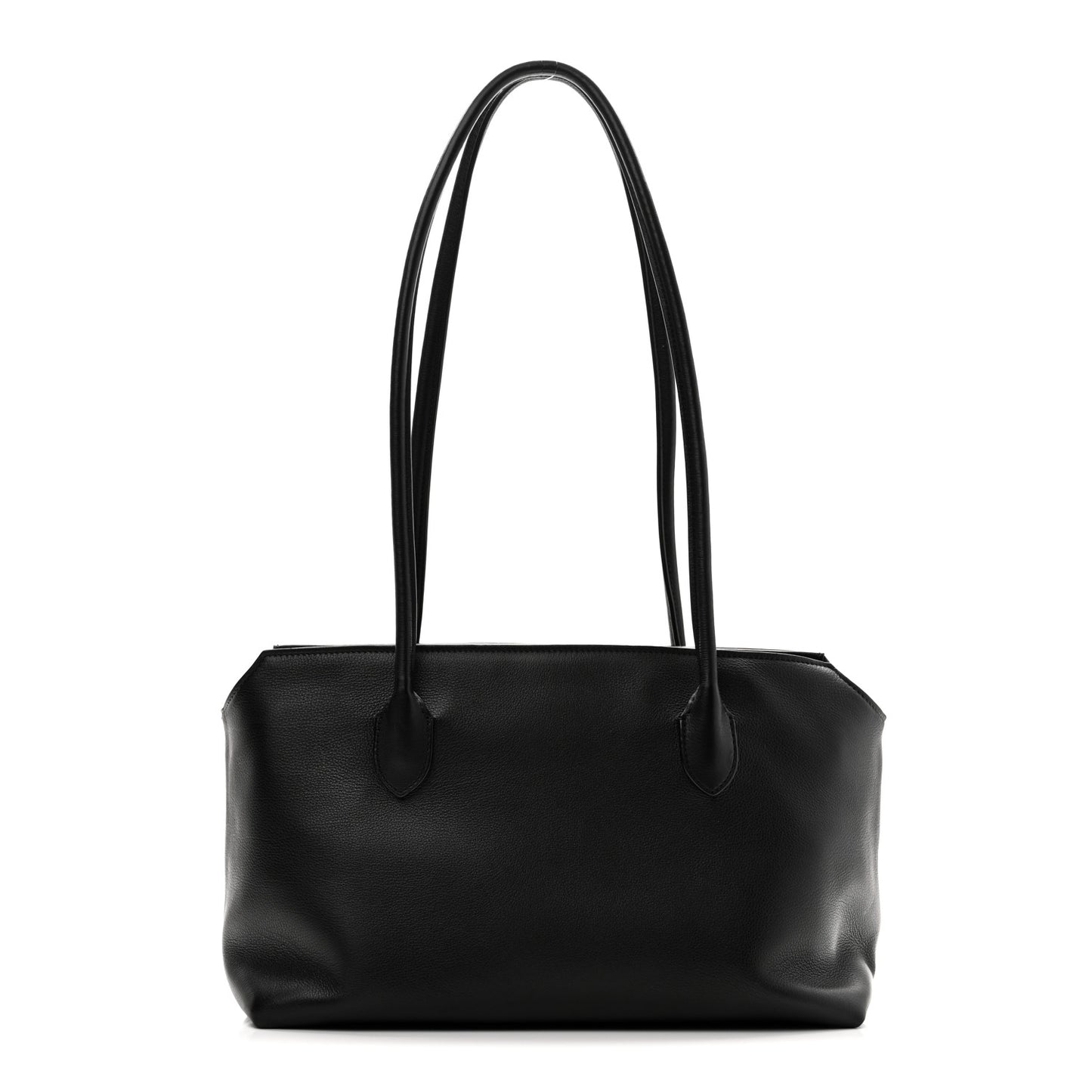 Grained Calfskin Terrasse Bag Black