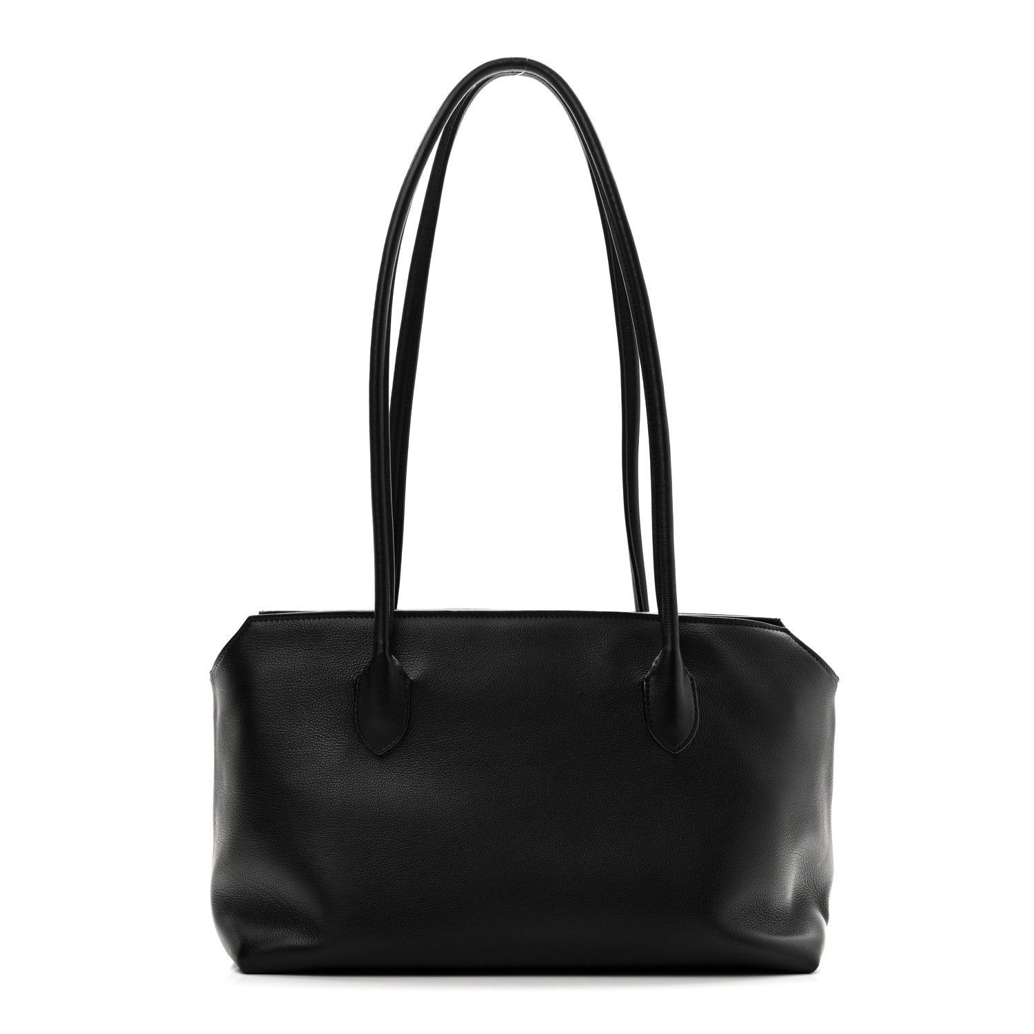 The Row Grained Calfskin Terrasse Bag Black 1 of 9