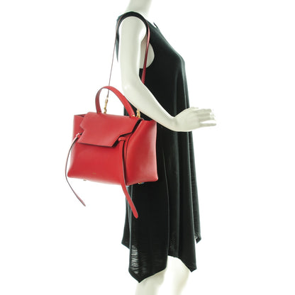 Celine Grained Calfskin Mini Belt Bag Coquelicot 2 of 9