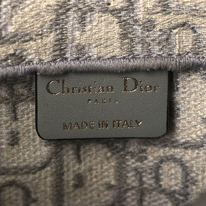 Christian Dior Oblique Slim Saddle Pouch Grey 6 of 9