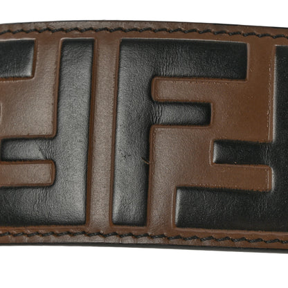 Fendi Calfskin FF 1974 Embossed Mini Strap You Maya Black 5 of 5