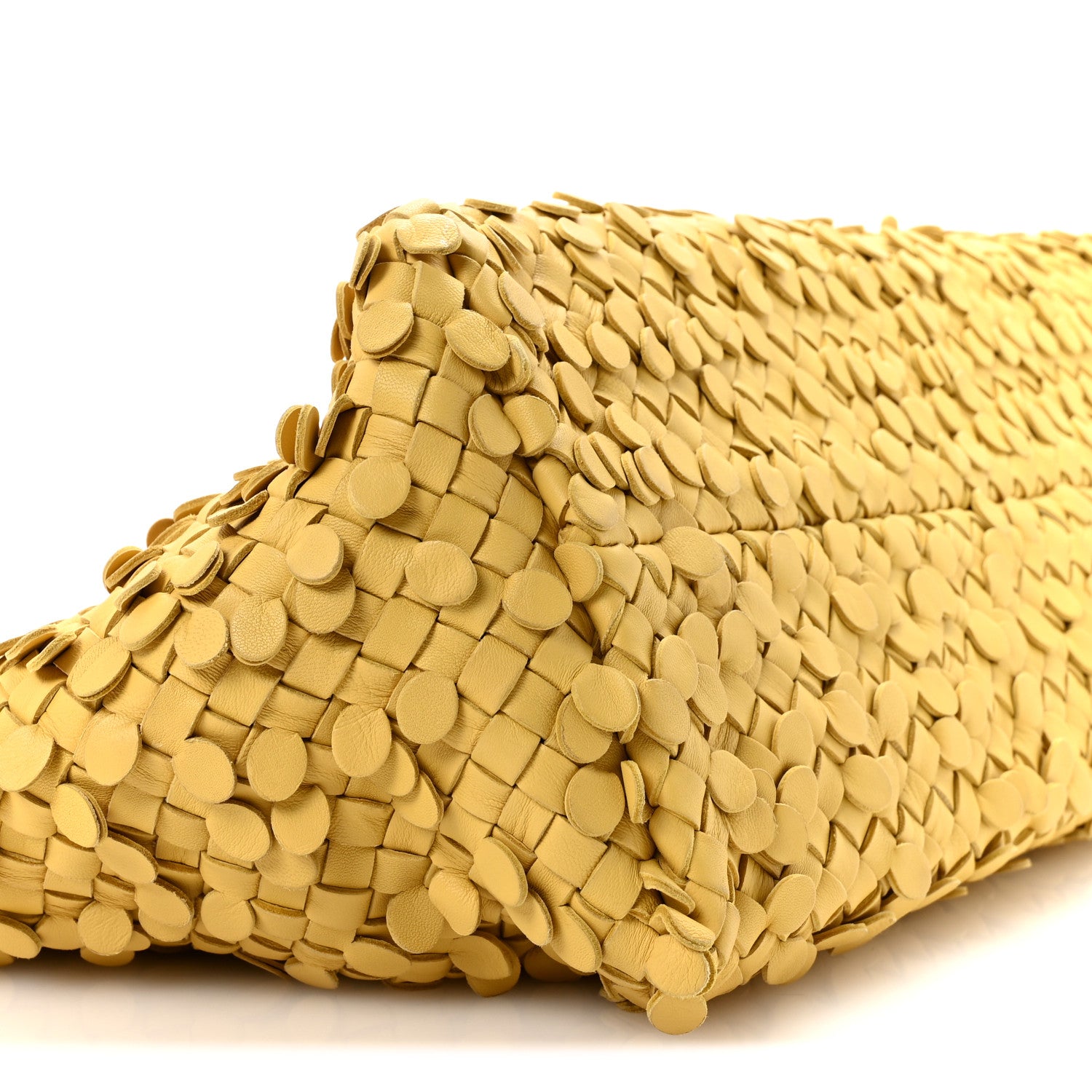 Bottega Veneta Nappa Intrecciato Medium Paillettes Cabat Poussin 10 of 15