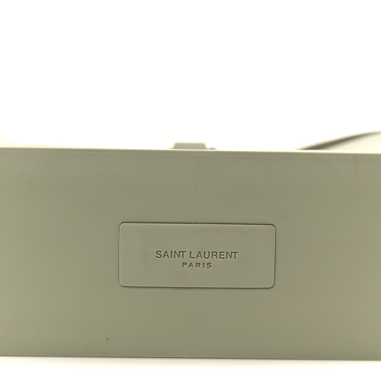 Saint Laurent Rubber Small Le 5 A 7 Supple Hobo Seagrass 7 of 10