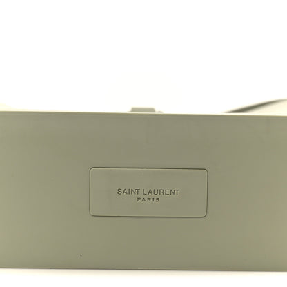 Saint Laurent Rubber Small Le 5 A 7 Supple Hobo Seagrass 7 of 10