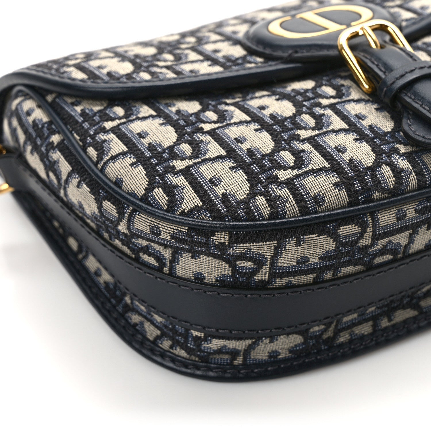 Christian Dior Oblique Medium Bobby Flap Blue 10 of 13