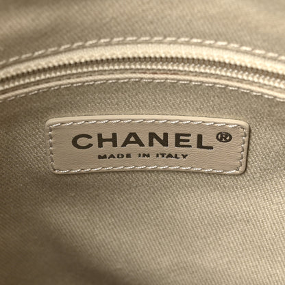 Chanel Woven Straw Caviar Tote Beige 6 of 11
