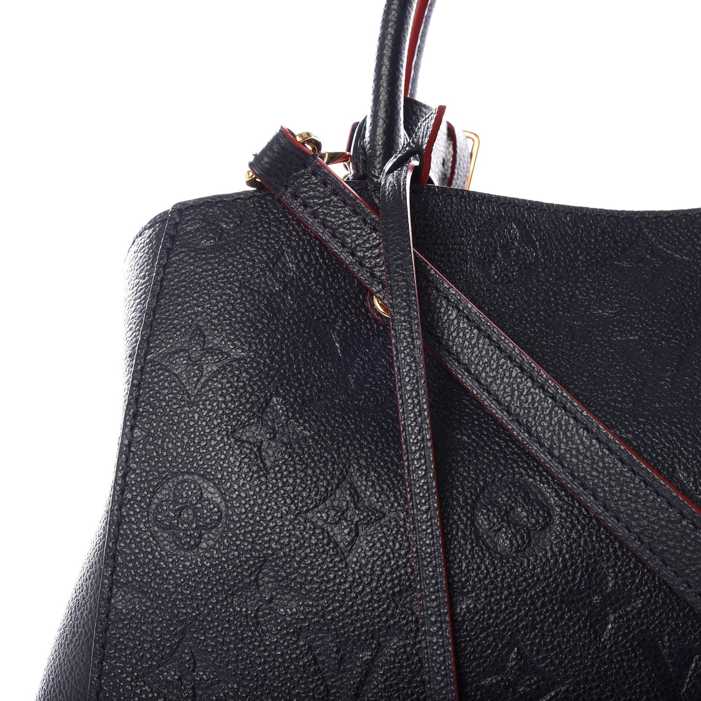 Empreinte Montaigne MM Marine Rouge
