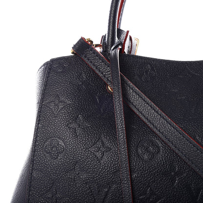 Louis Vuitton Empreinte Montaigne MM Marine Rouge 13 of 13