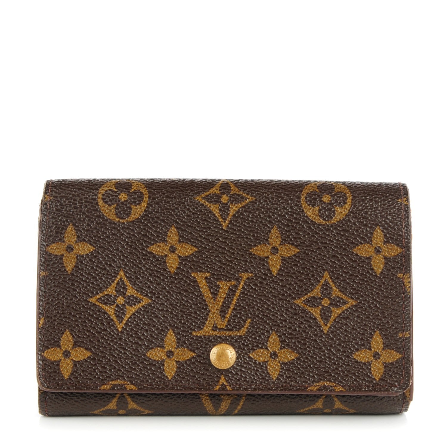 Louis Vuitton Monogram Porte-Monnaie Tresor Wallet 1 of 9