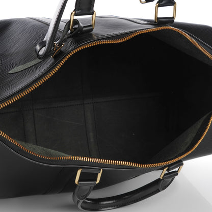 Louis Vuitton Epi Keepall 45 Black 5 of 7
