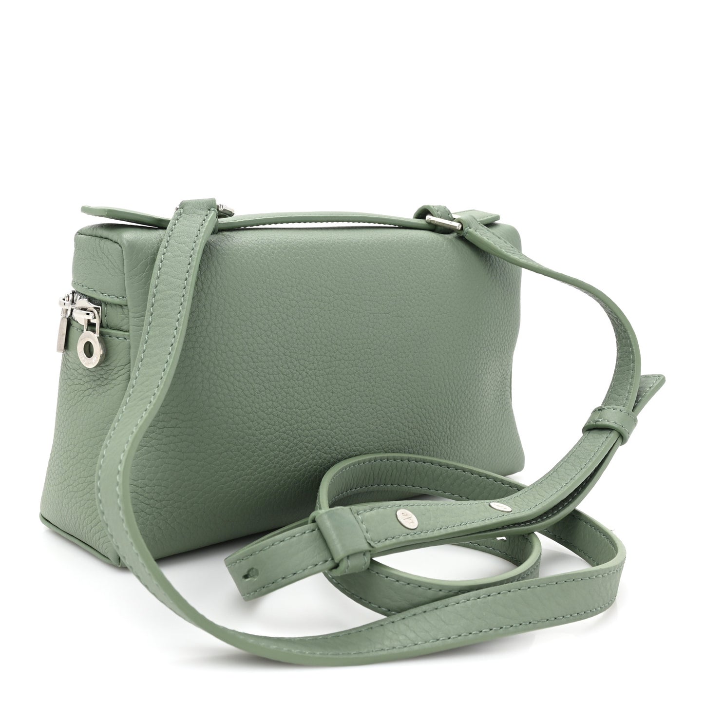 Grained Calfskin L19 Extra Pocket Pouch Sage Brush Leaves