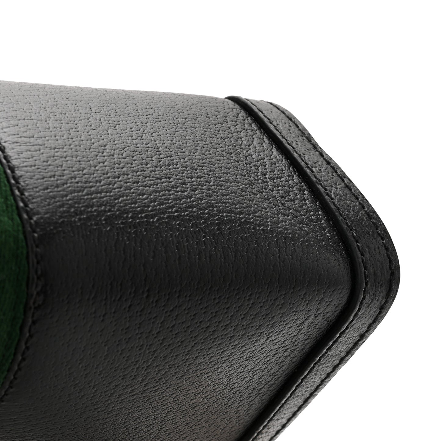 Calfskin GG Web Small Ophidia Chain Shoulder Bag Black