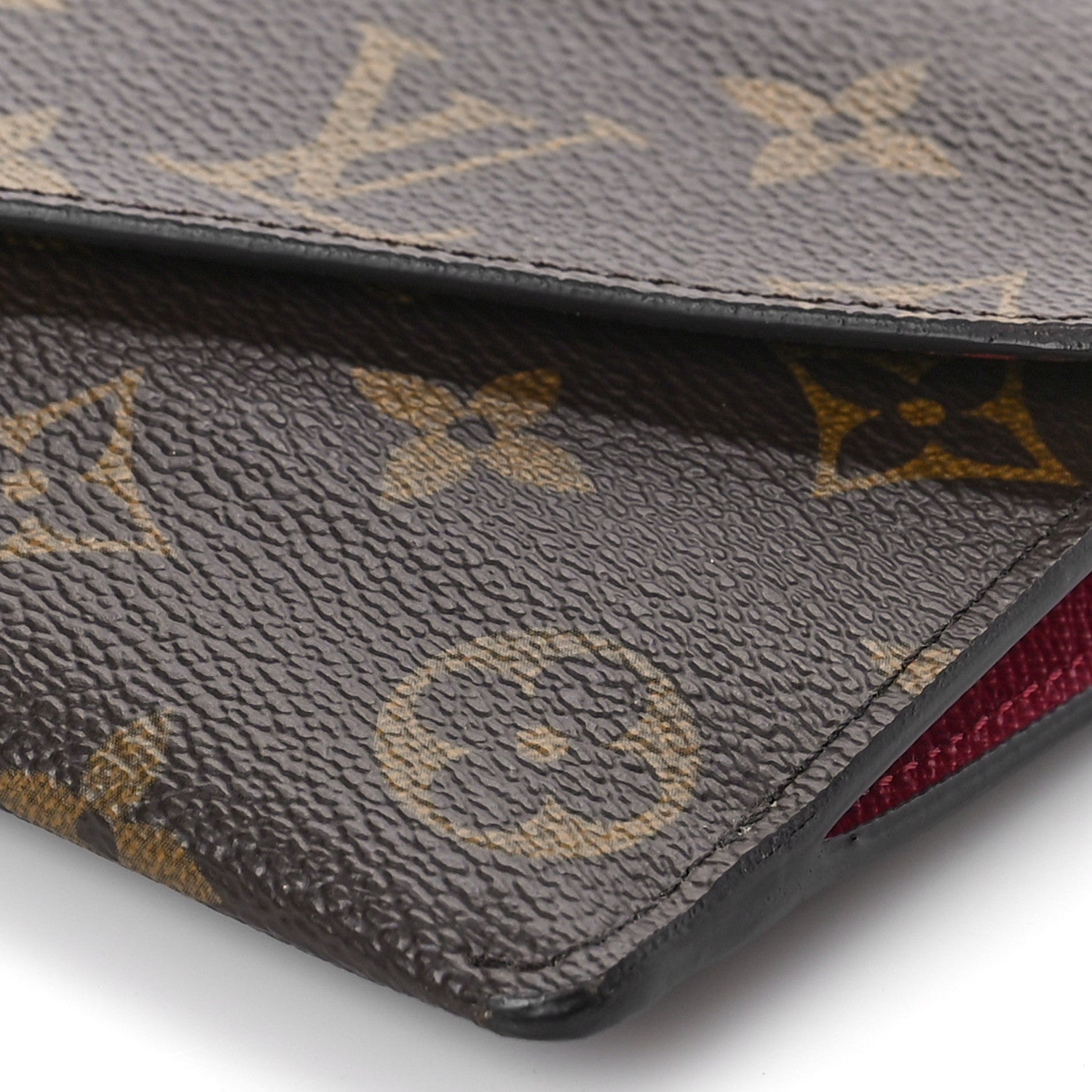 Louis Vuitton Monogram Jeanne Wallet Fuchsia 9 of 9