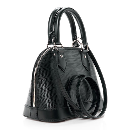 Louis Vuitton LOUIS VUITTON Epi Alma BB Black 3 of 13