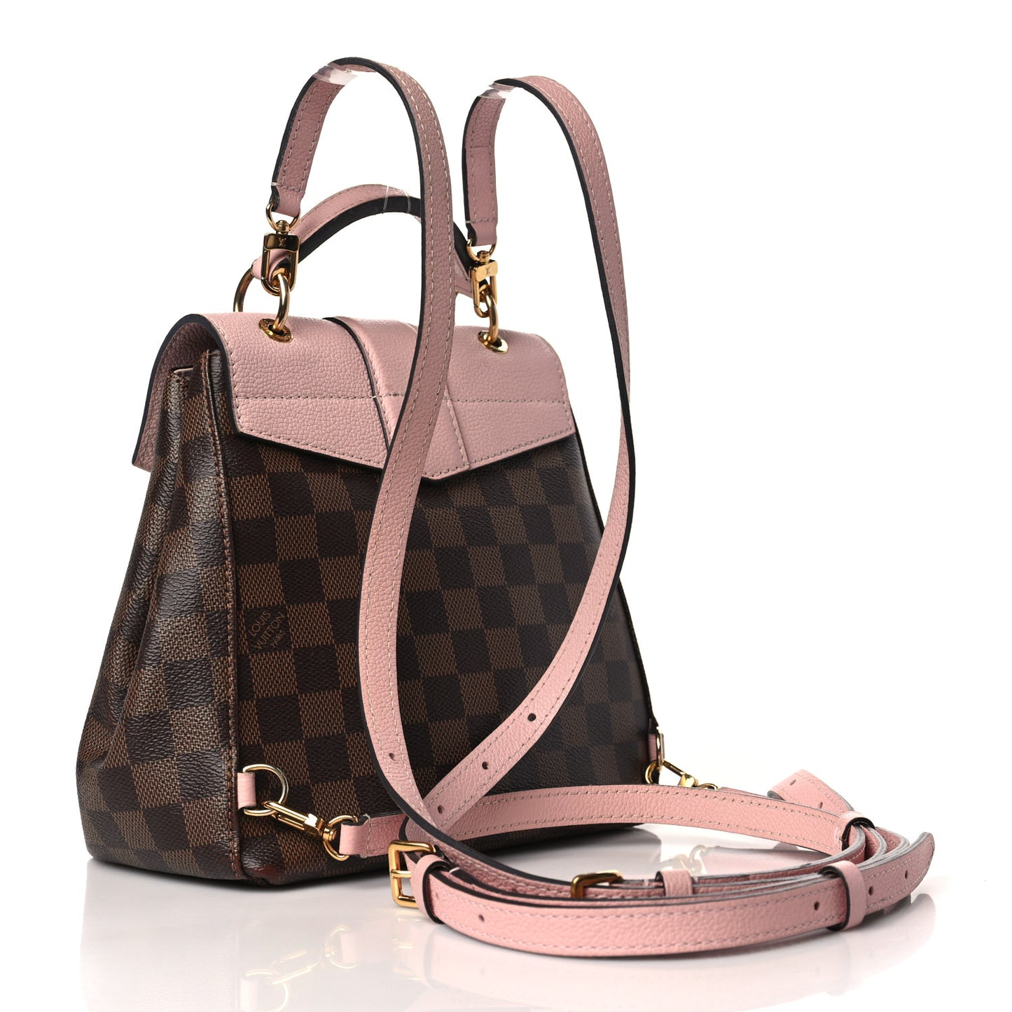 Damier Ebene Clapton Backpack Magnolia