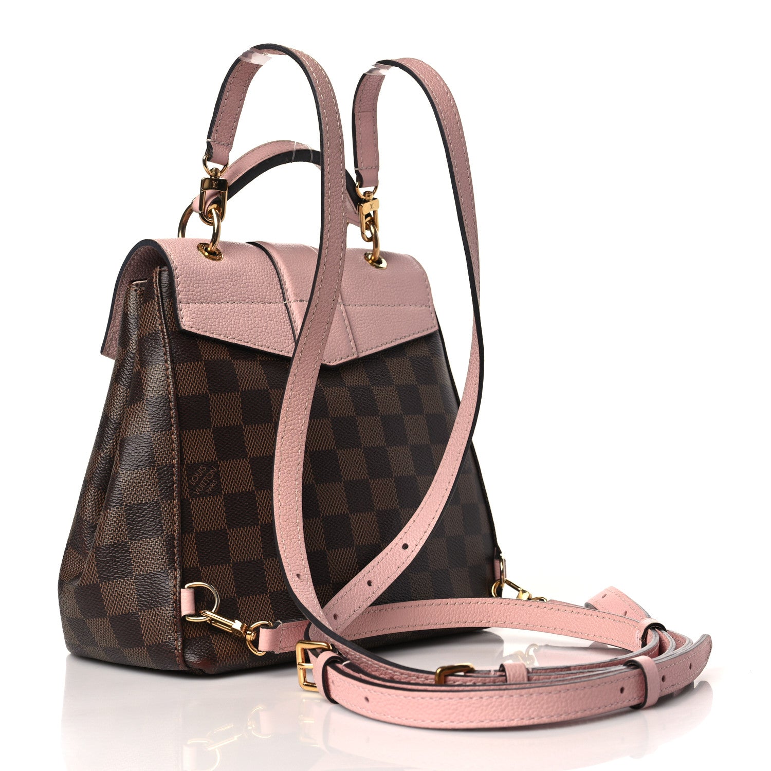 Louis Vuitton Damier Ebene Clapton Backpack Magnolia 4 of 9