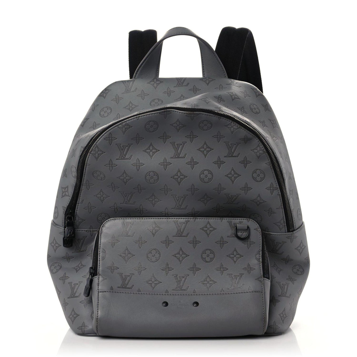 Louis Vuitton Calfskin Monogram Racer Backpack Grey 1 of 16
