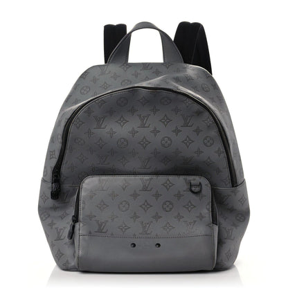 Louis Vuitton Calfskin Monogram Racer Backpack Grey 1 of 16