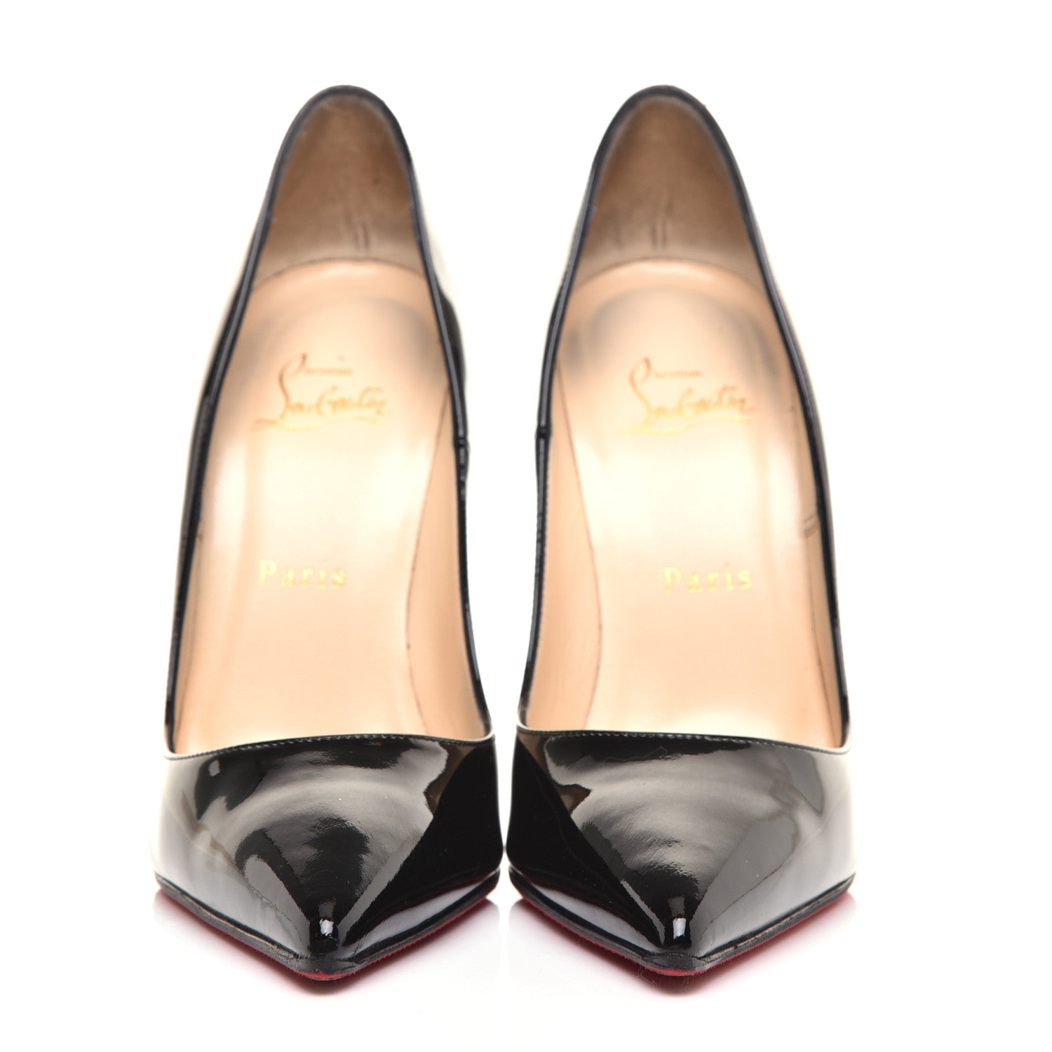 Christian Louboutin Patent So Kate 120 Pumps 38 Black 2 of 8