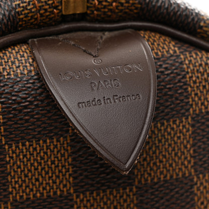 Louis Vuitton Damier Ebene Speedy 30 6 of 10
