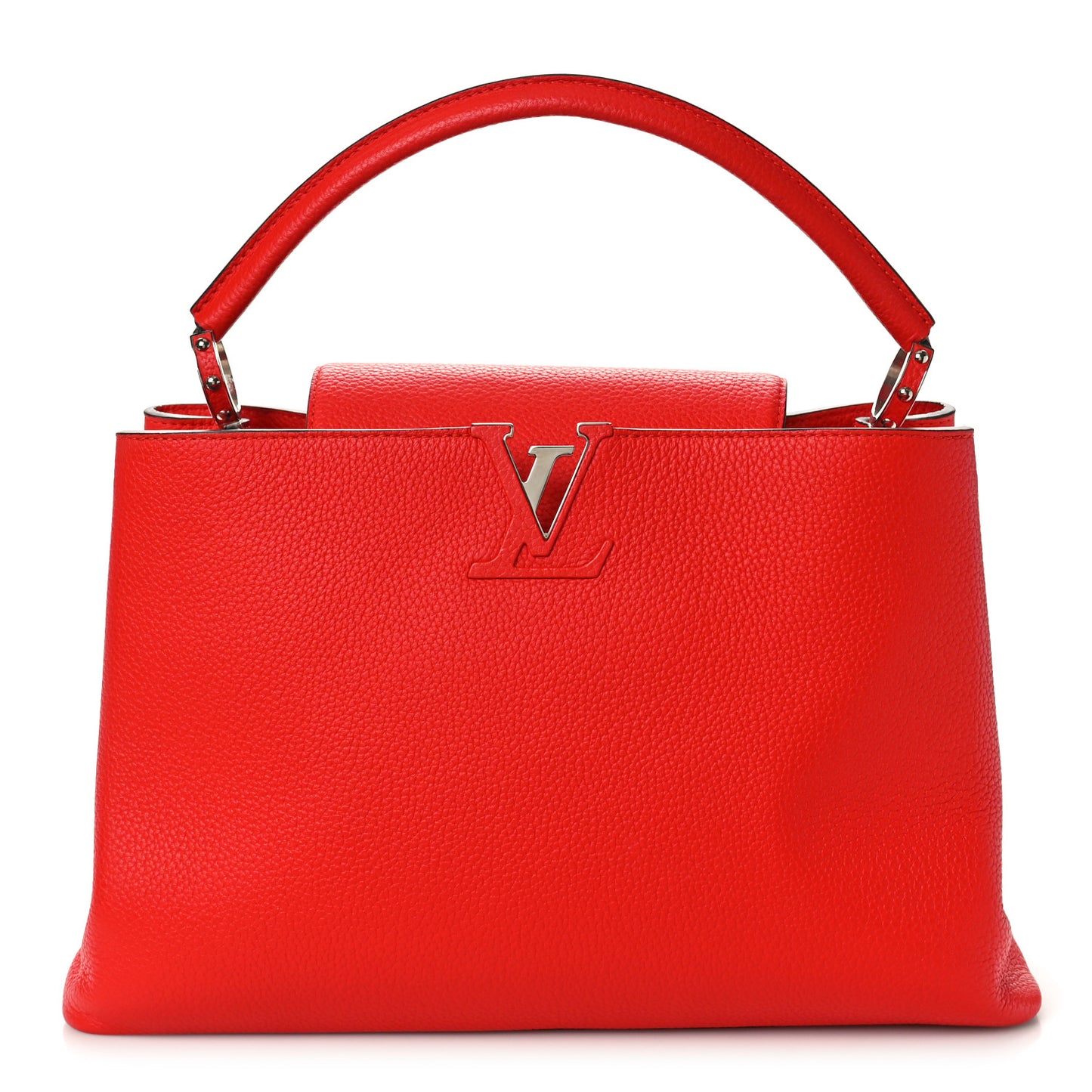 Taurillon Capucines MM Rubis