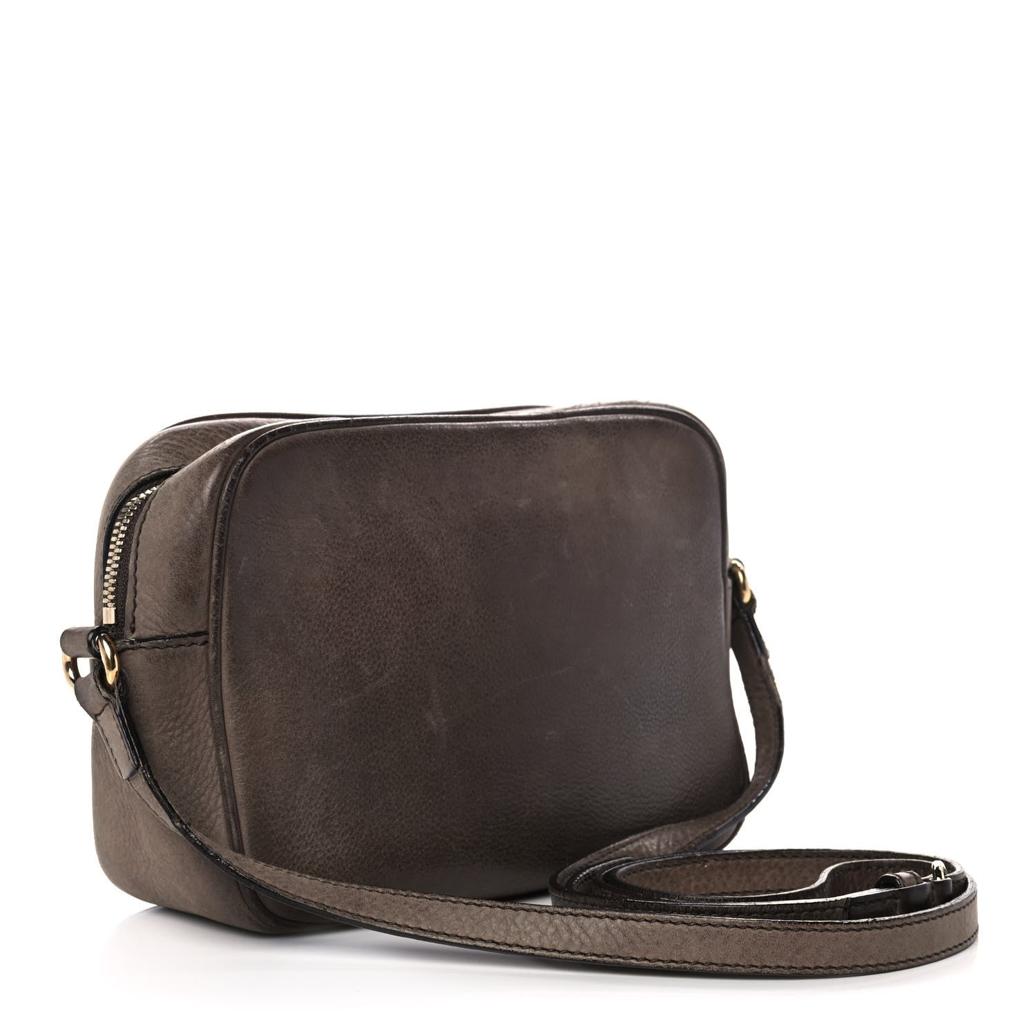Gucci Vitello Range Small Soho Disco Bag Grey Field 3 of 15