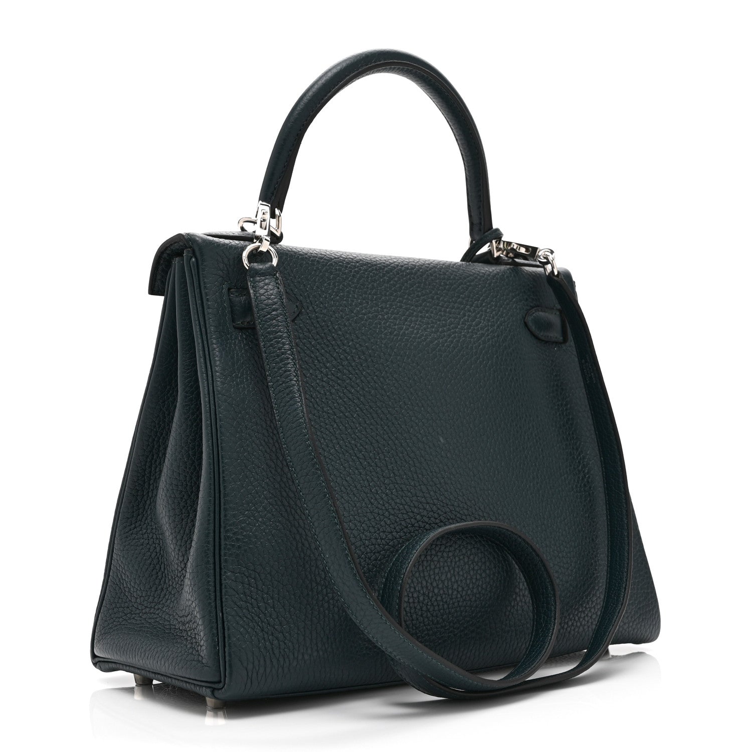 Hermes Togo Kelly Retourne 28 Vert Cypress 3 of 11
