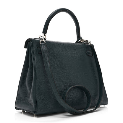 Hermes Togo Kelly Retourne 28 Vert Cypress 3 of 11