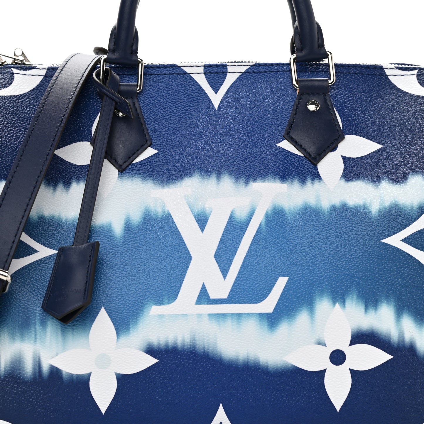 Monogram Escale Speedy Bandouliere 30 Blue