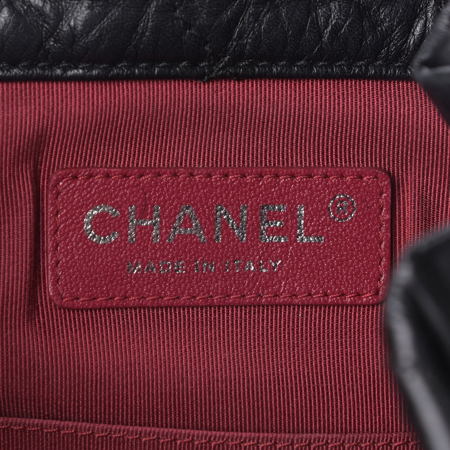 Chanel Aged Calfskin Quilted Small Gabrielle Backpack Black 7 of 8