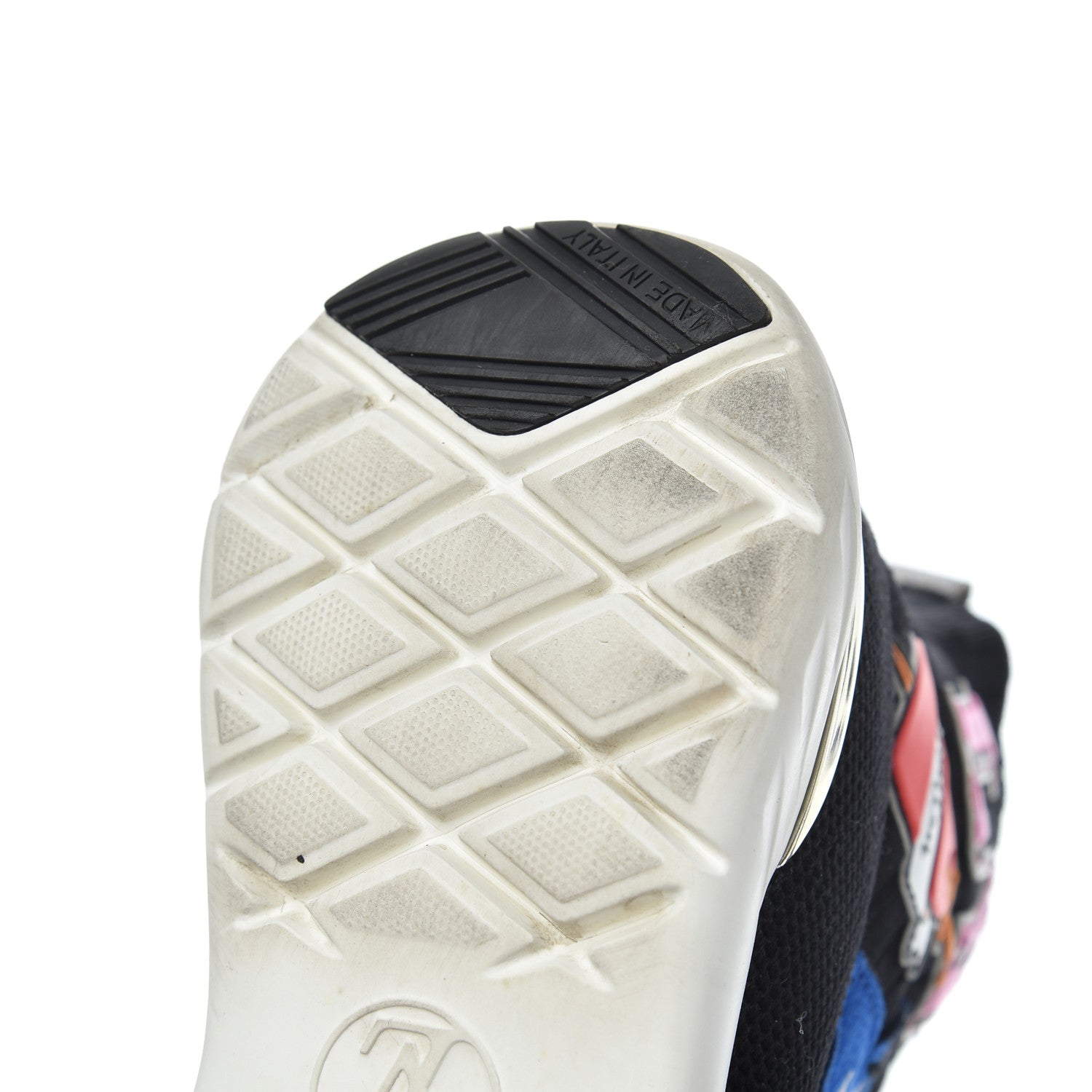 Louis Vuitton Stretch Fabric LV Black Heart Sock Sneaker 39 Black 10 of 18