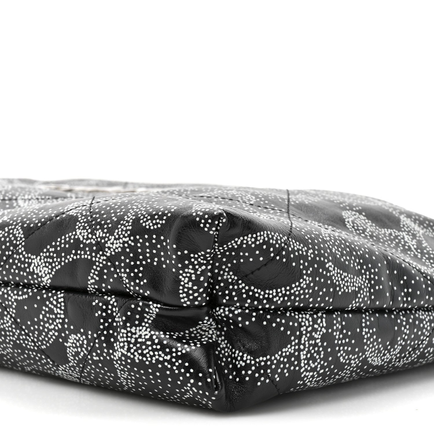 Chanel Printed Calfskin Quilted Chanel 22 Black 9 of 10