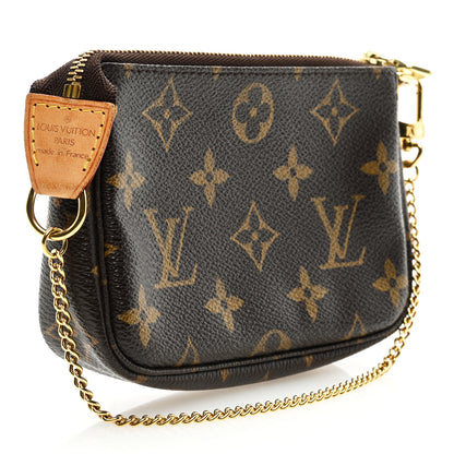 Louis Vuitton Monogram Complice Trunks and Bags Mini Pochette Accessories Beige 2 of 8
