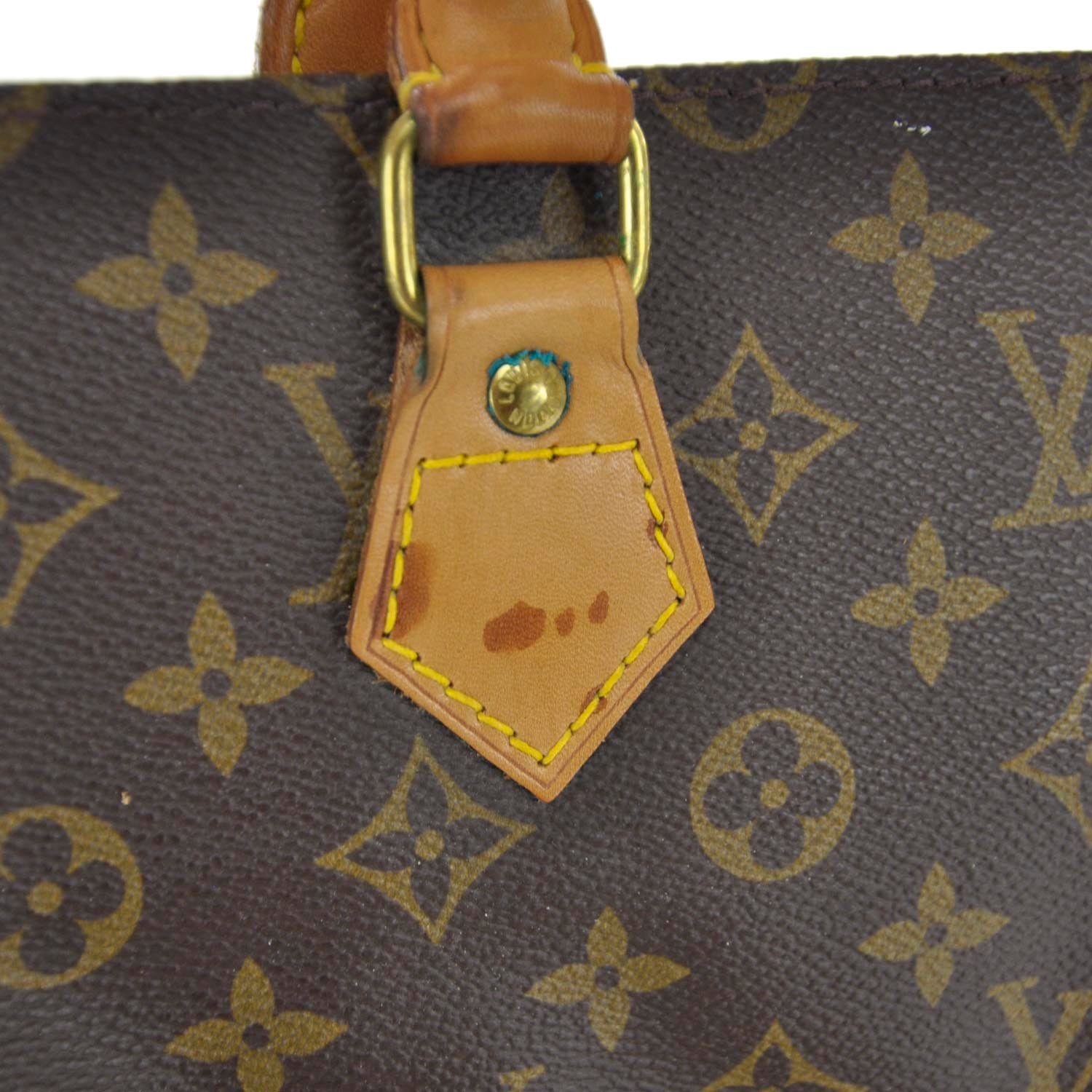 Louis Vuitton Monogram Sac Plat 7 of 10