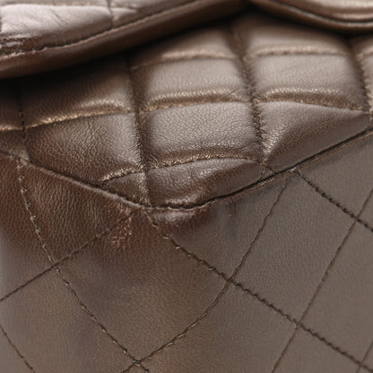 Chanel Metallic Lambskin Quilted Mini Rectangular Flap Gold 5 of 10
