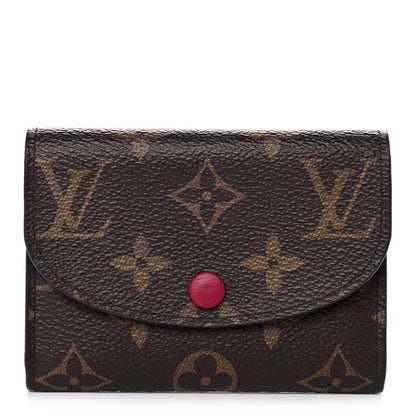 Louis Vuitton Monogram Rosalie Coin Purse Fuchsia 1 of 12