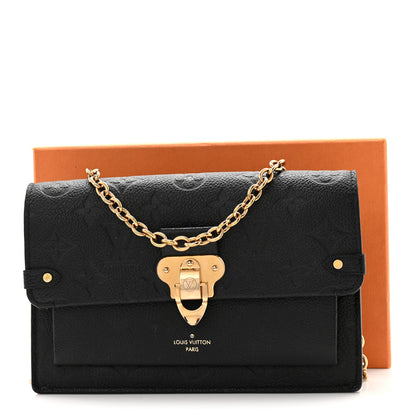 Louis Vuitton Empreinte Vavin Chain Wallet Black 10 of 10