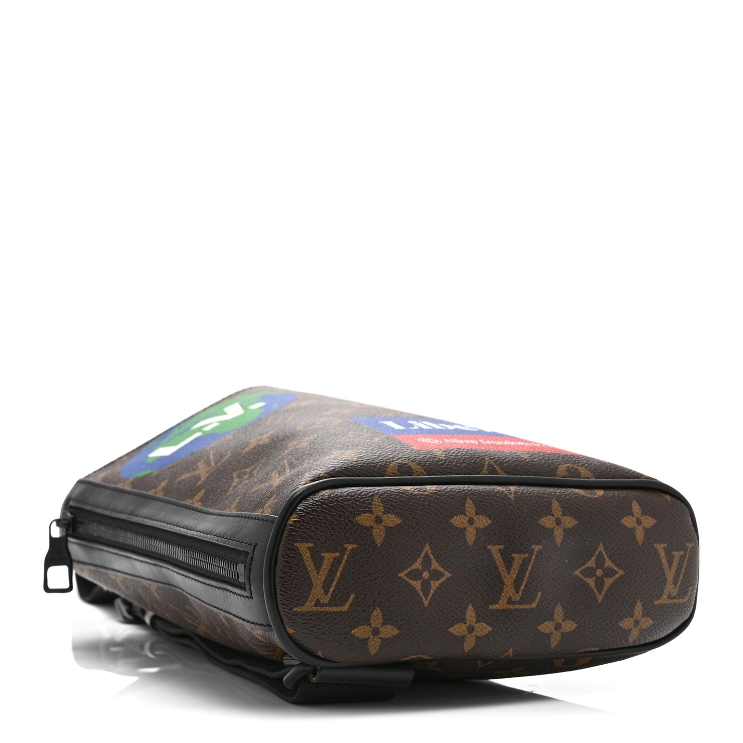 Monogram Chalk Sling Bag Marron