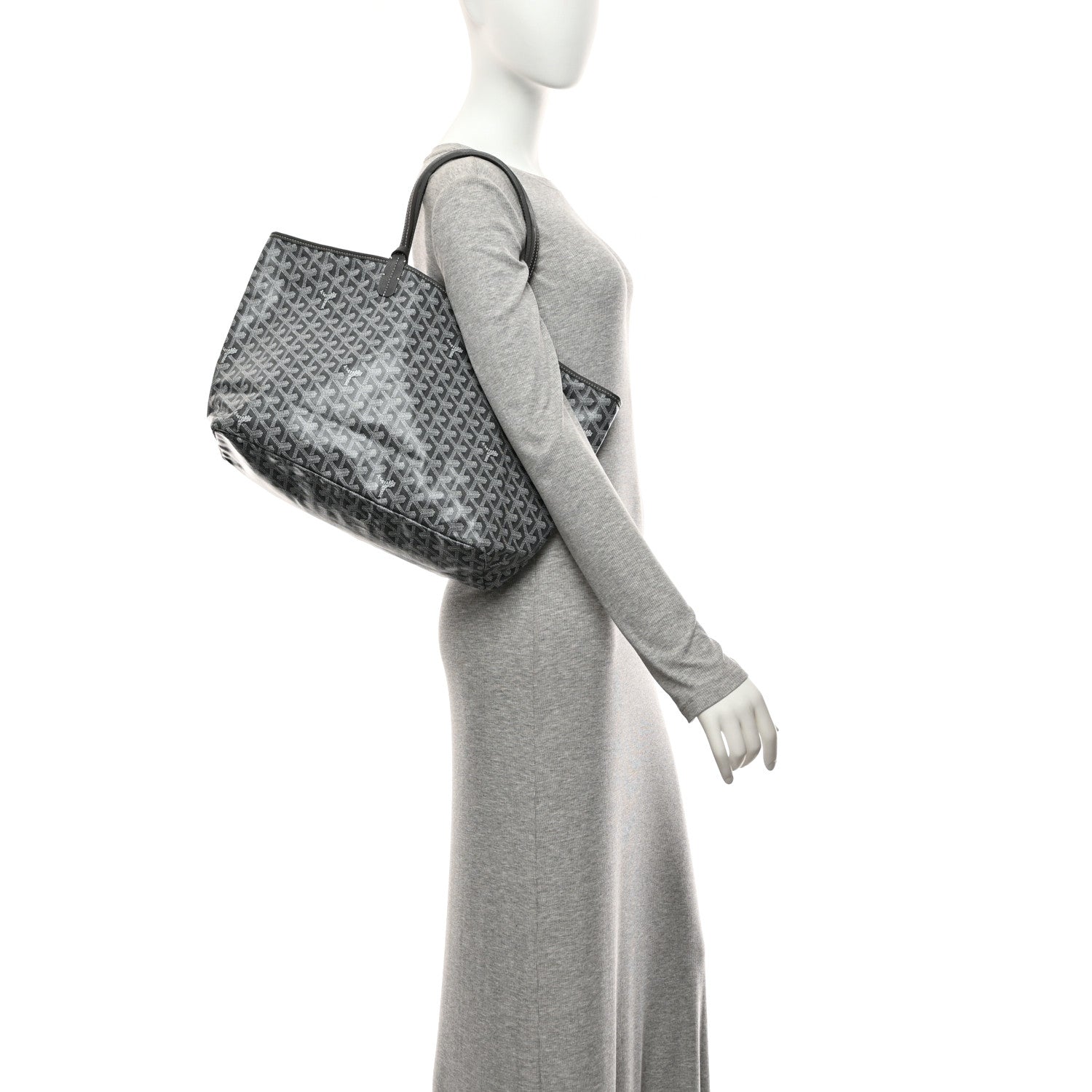 Goyard Goyardine Saint Louis PM Grey 2 of 11