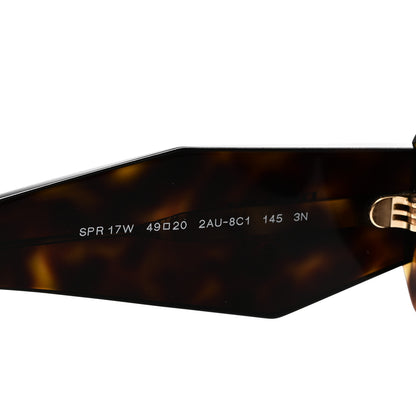 Prada Acetate Symbole Sunglasses SPR 17W Havana 5 of 7