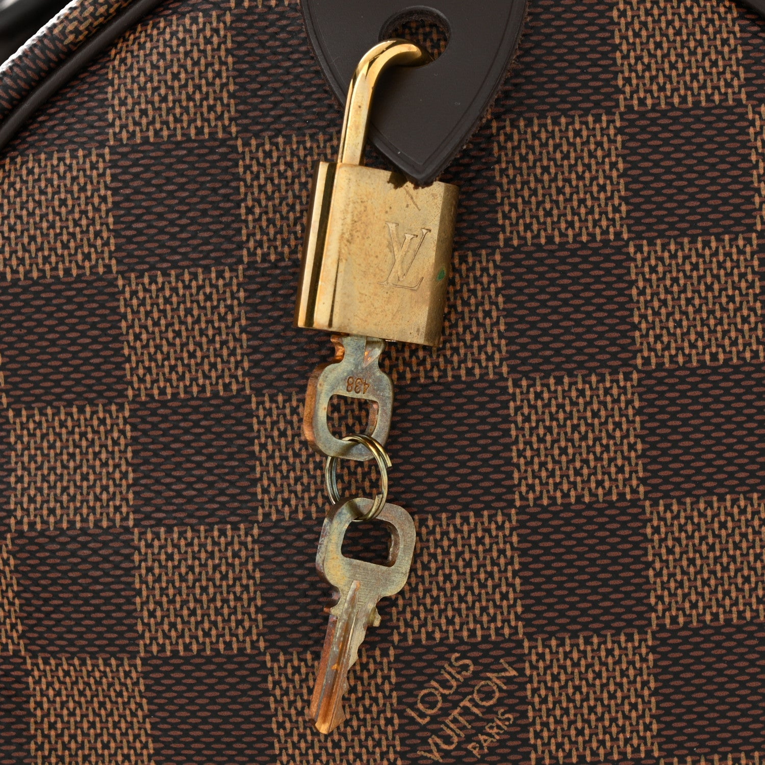 Louis Vuitton Damier Ebene Speedy 30 11 of 12