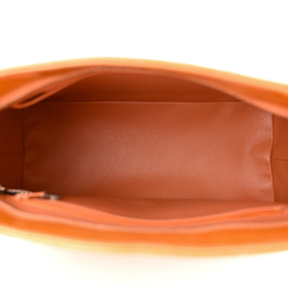 Chanel Patent Quilted Medallion Tote Orange 5 of 10