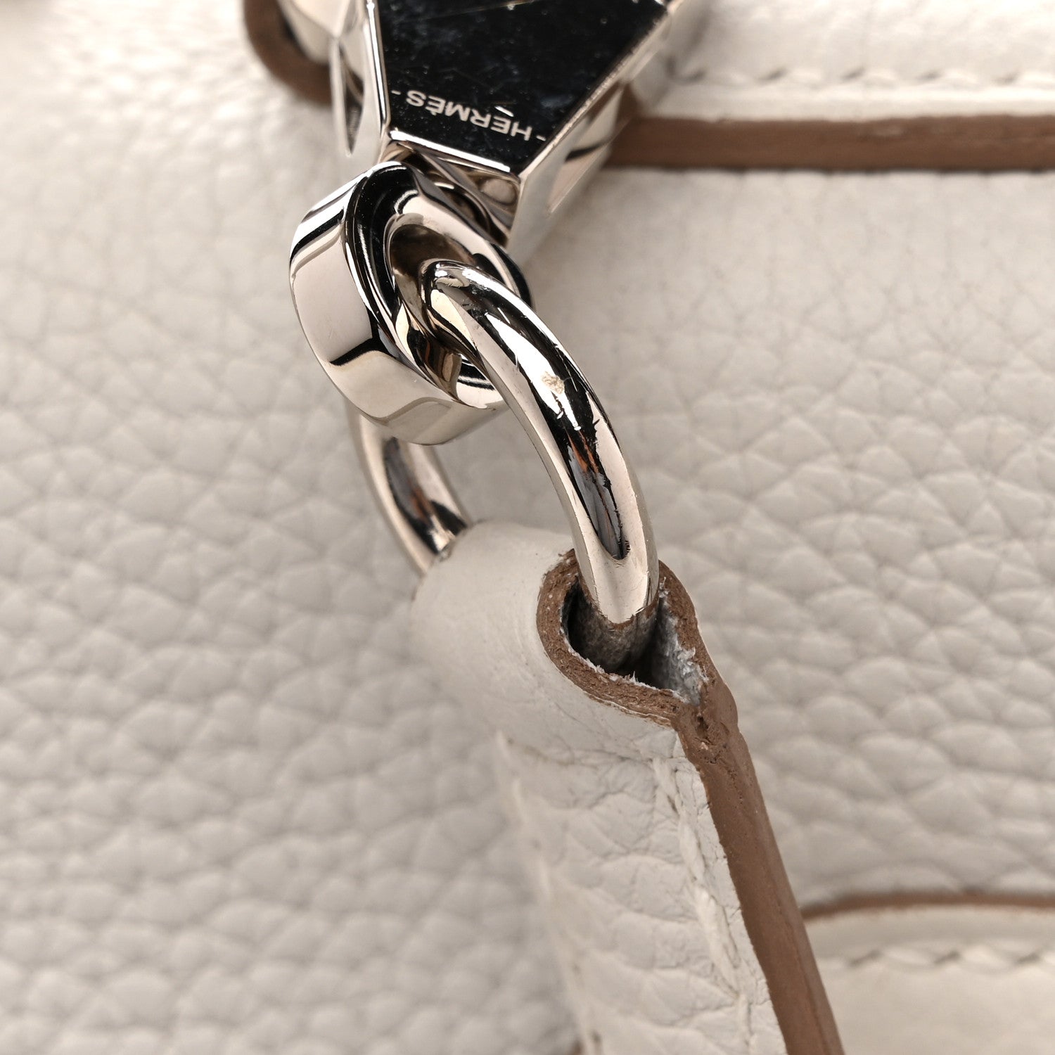 Hermes Togo Kelly Retourne 32 Gris Pale 11 of 13