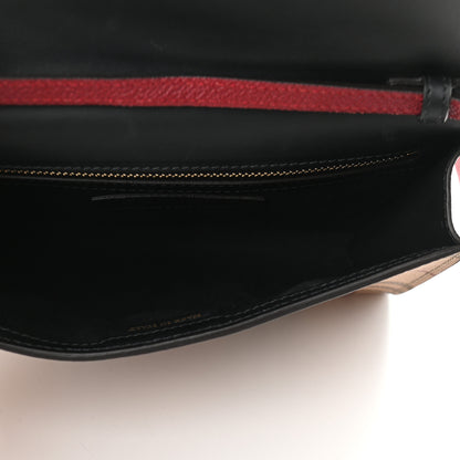 Burberry Derby Calfskin Haymarket Check Small Loxley Crossbody Bright Toffee Multicolor 5 of 8